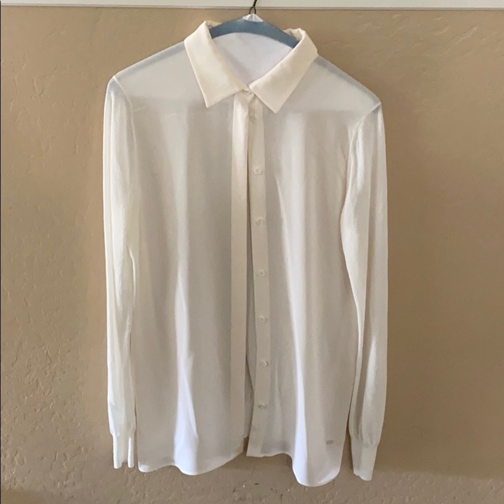 Gucci silk button up
